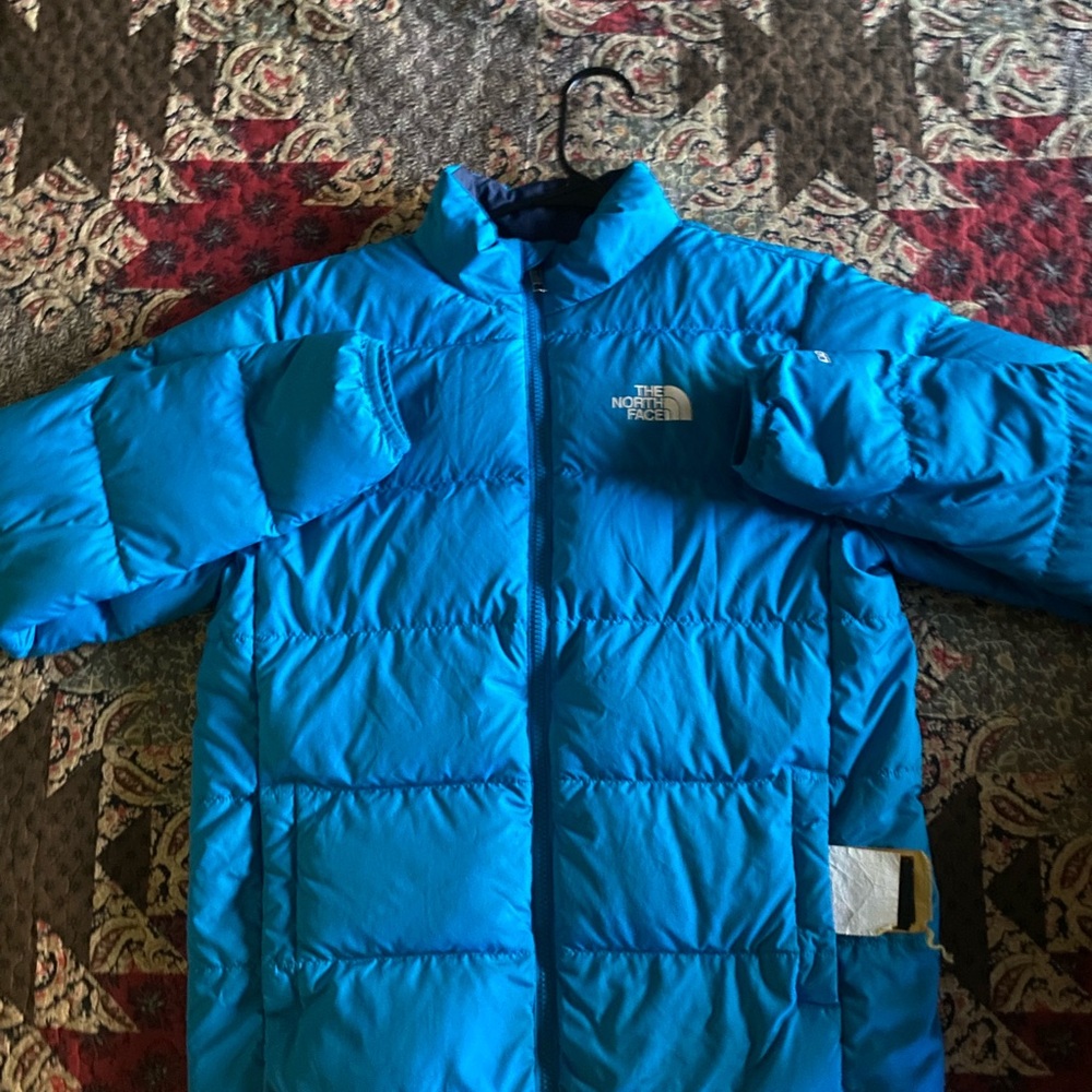 The North Face Blue Puffer Jacket
